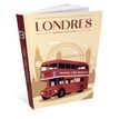 Agenda RDC reliure brochée année scolaire BOUCHUT "Londres" 1 jour /page 12 x 17 cm PEFC 70 %
