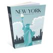 Agenda RDC reliure brochée année scolaire BOUCHUT "New York" 1 jour /page 12 x 17 cm PEFC 70 %
