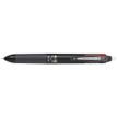 Frixion Ball 4 Couleurs - Roller encre gel effaçable - corps noir - pointe fine