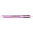 Frixion Ball 4 Couleurs - Roller encre gel effaçable - corps rose - pointe fine