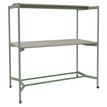 3253310546974-Table Coworking ELKI - L180 - plateau imitation chene gris - pied vert sauge--0