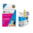 Cartouche compatible Brother LC225XL - cyan - G&G