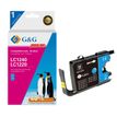 Cartouche compatible Brother LC1240 - cyan - G&G