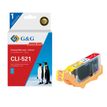 6937173406220-Cartouche compatible Canon CLI-521 - cyan - G&G--0