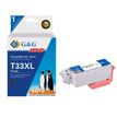 Cartouche compatible Epson 33XL Orange - noir photo - G&G