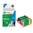 Cartouche compatible HP 903XL - Pack de 2 - noir, cyan, magenta, jaune - G&G