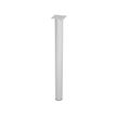 7331920015984-Pied de renfort Trend - H 69,5 cm - diam 6 cm - effet chromé--0