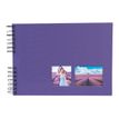 Exacompta Milano - Album photos 32 x 22 cm - 50 pages - violet