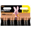 5000394141445-DURACELL 100% Plus offre spéciale - 8 piles alcalines - AA LR06 -P_405111167_1-0
