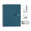 8422593465899-THE ORIGINAL NOTEBOOK, couverture rigide, A5, quadrillage 5x5 mm, 80 feuilles de 1 couleurs, Miquelrius--1