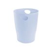 Exacompta Ecobin Aquarel - Corbeille à papier - 15L - bleu pastel