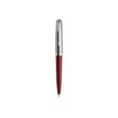 Parker 51 - Stylo à bille - résine bordeaux et finition chromé