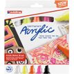 4057305030849-Edding 5000 - Pack de 5 Marqueurs acryliques - jaune fluo, orange fluo, rose néon, noir p-P_405117153_1-0