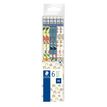4007817079874-STAEDTLER Pattern - Pack de 6 crayons à papier HB - embout gomme-P_405119491_6-2