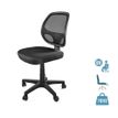 0404051195287-Fauteuil de bureau OLIVIA - sans accoudoirs - noir-P_405119528_1-0