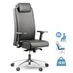 3660916038213-Fauteuil de bureau BOP - accoudoirs réglables - appui-tête - cuir noir-P_405119677_1-0