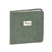 Agenda Colette avec répertoire - 1 semaine sur 2 pages - 16 x 16 cm - vert sapin - Quo Vadis