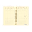3371010488841-Agenda de poche spiralé Soho Planning avec répertoire - 1 semaine sur 2 pages - 9 x 16 cm - rouge - Q--1