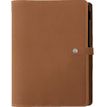 Agenda spiralé Kent - 1 semaine sur 2 pages - 22 x 28 cm - fauve - Oberthur