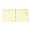 3371010488704-Agenda à spirale Soho Executif Prestige - 1 semaine sur 2 pages - 16 x 16 cm - beige - Qu-P_405120851_2-1