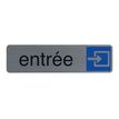 3130630671718-Exacompta - Pictogramme - Entrée - 44 x 165 mm - aluminium brossé-P_405121409_3-0