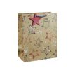 5033601002994-Clairefontaine - Sac cadeau kraft - étoiles multicolore - 26,5 cm x 14 cm x 33 cm-P_405124536_1-0