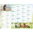 Calendrier Cheval - 7 mois par face - 21 x 26,5 cm - Oberthur