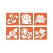3471052256009-Graine Creative - Lot de 6 pochoirs - motif fleurs-P_405132921_1-0