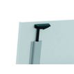3253310160439-Table de réunion abattantes angle à droite - L200 x P80 cm - pied blanc - plateau imitat-P_405133445_3-3