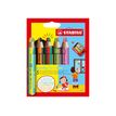 4006381573443-STABILO woody 3 in 1 duo - pack de 5 crayons de couleur - couleurs assorties-P_405137326_2-0