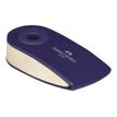 9556089824118-Faber-Castell - Gomme Sleeve Mini - Avec étui de protection pivotant - Blanc-P_405145768_3-2