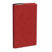 Agenda Marlow Italnote avec répertoire - 1 semaine sur 2 pages - 8,8 x 17 cm - bordeaux - Quo Vadis