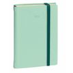 Agenda Affaires Prestige Silk - 1 semaine sur 2 pages - 10 x 15 cm - vert - Quo Vadis