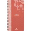 3664447156910-Agenda de poche spiralé Tokyo - 1 semaine sur 2 pages - 9,5 x 17 cm - bleu - Oberthur-P_405148948_1-0