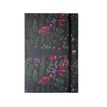 Agenda à élastique Flowers - 1 semaine sur 2 pages - 16 x 24 cm - nuit - Oxford