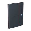 Agenda à élastique Office - 1 semaine sur 2 pages - 16 x 24 cm - gris/rouge - Oxford