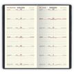 3147280261541-Agenda de poche Classique - 1 semaine par page - 9 x 17 cm - noir - Lecas--1