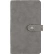 Agenda de poche spiralé Kent - 1 semaine sur 2 pages - 9,5 x 17 cm - gris - Oberthur