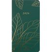Agenda de poche Astoria - 1 semaine sur 2 pages - 9,5 x 17 cm - vert - Oberthur