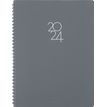 3664447155586-Agenda à spirale Portland - 1 semaine sur 2 pages - 22 x 28 cm - gris - Oberthur-P_405149081_1-0