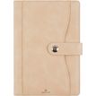 Agenda à spirale Davos - 1 semaine sur 2 pages - 17 x 24,5 cm - beige - Oberthur