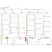 3664447154862-Bullet Calendrier - 6 mois par face - 32 x 42 cm - Oberthur-P_405149413_1-0