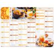 3664447151380-Calendrier Fruits - 6 mois par face - 21 x 26,5 cm - Oberthur-P_405149415_1-0