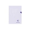 3329683081623-Clairefontaine MIMESYS Pastel Polypro - Cahier de notes - agrafé - A4 (210 x 297 mm) - 48 feuilles / 96 pages - papier blanc - petits carreaux - disponible en différents-P_405154779_8-4