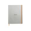 3037921177013-RHODIA Rhodiarama - Carnet souple A4+ - 160 pages - ligné - argent-P_405155061_3-0