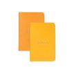 3037921172155-RHODIA Rhodiarama - 2 Carnets souples 7 x 10,5 cm - 64 pages - ligné - orange et jonquill-P_405155099_4-0