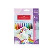 4005405542137-Faber-Castell Special Edition Licorne - 13 Crayons-feutres - couleurs assorties - encre à-P_405158086_3-0