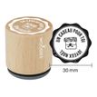 5420078603333-Woodies - Tampon encreur rond - Un cadeau pour toi Joyeux Noël - 3 cm de diamètre-P_405160639_1-0