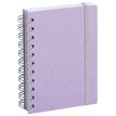 Agenda à spirale Aquarel - 1 jour par page - 10 x 15 cm - mauve - Exacompta