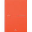 Agenda 16 mois Bora - 1 semaine sur 2 pages - 17 x 24,5 cm - orange - Oberthur